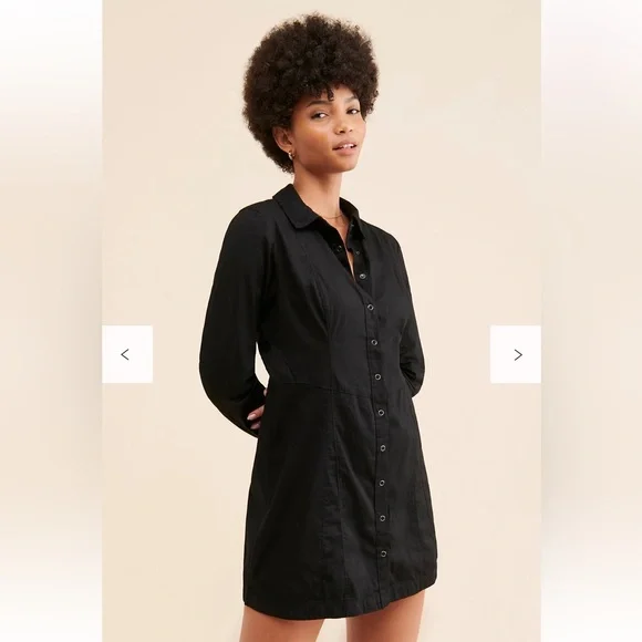 Free People Button-Up Top with Silver Accents NWOT - Picture 3 of 9